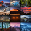 Pack 5 calendarios de paisjae